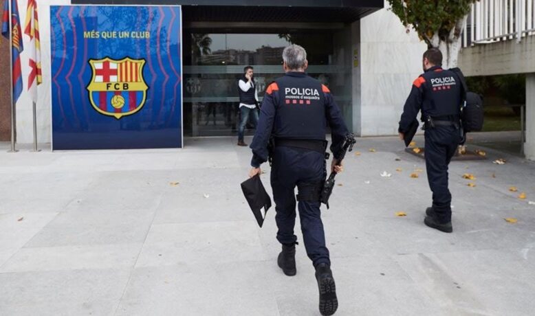 الشرطة الكاتالونية تلقي القبض على رئيس برشلونة الإسباني
