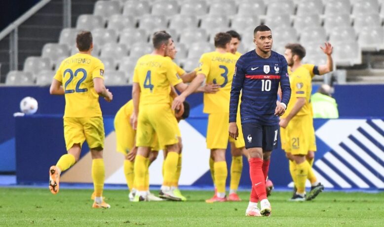 فرنسا تتعثر في إفتتاحية التصفيات أمام أوكرانيا