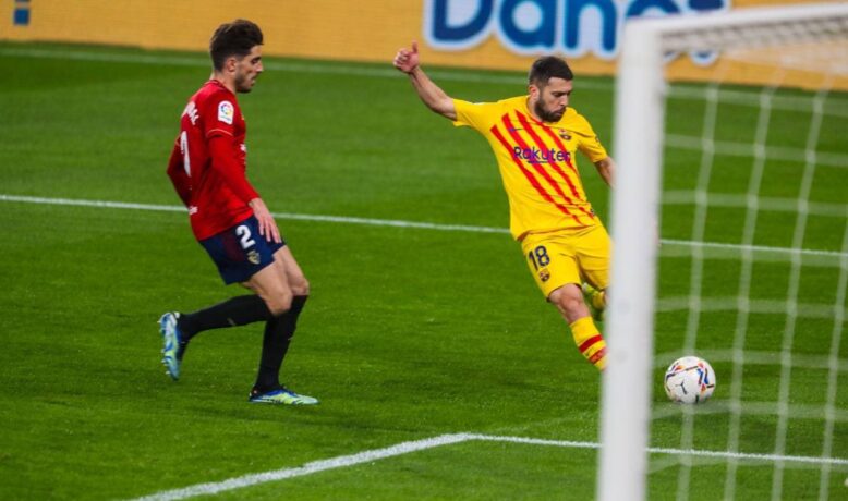 لحظة بلحظة ... برشلونة يتفوق على أوساسونا