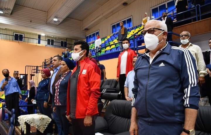 وزير الشباب و الرياضة ومحافظ بورسعيد يشهدان فعاليات اللقاء المجمع للمشروع القومي لرياضة المرأة والرواد