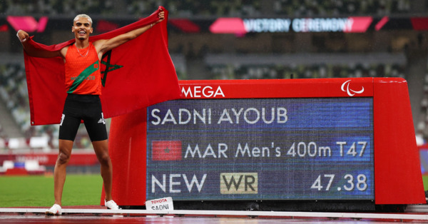 أيوب السادني يتوج بذهبية سباق 400 متر