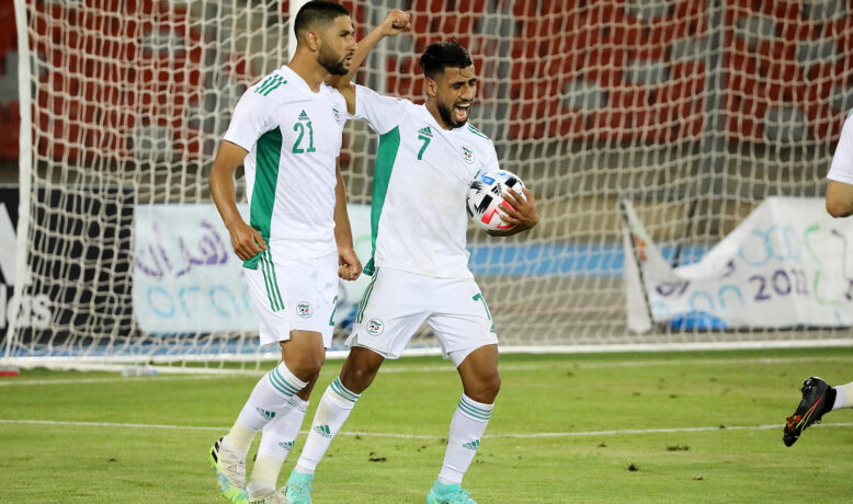 المنتخب الجزائري يجري اولى حصصه التدريبية في الدوحة