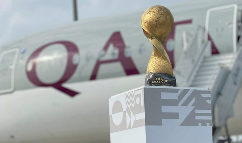 الكشف عن مجسم كأس العرب