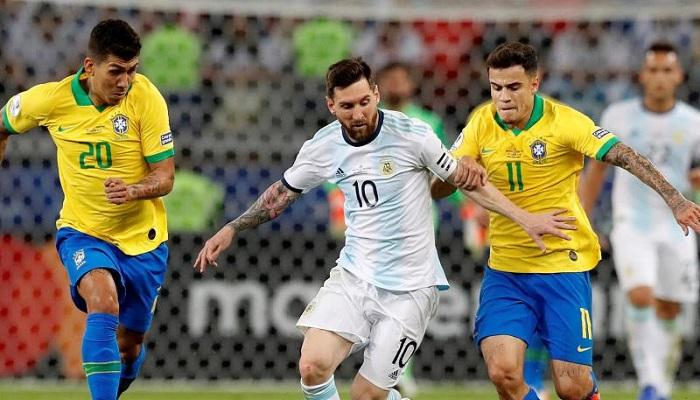فيديو....مجموعة من اللمسات القوية في مباراة البرازيل والارجنتين