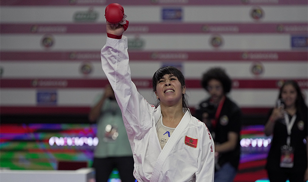 بطلة أخرى تهدي المغرب ثاني ميدالية له في الألعاب المتوسطية
