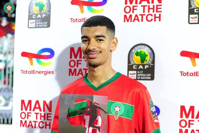 مغربي مرشح للقب جائزة مهمة في كأس أمم إفريقيا للناشئين بالجزائر