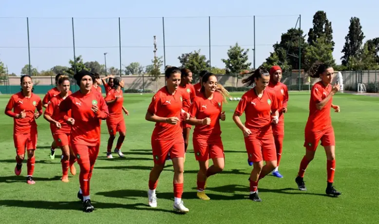 المنتخب المغربي النسوي يكثف تدريباته لمواجهة جامايكا ودياً