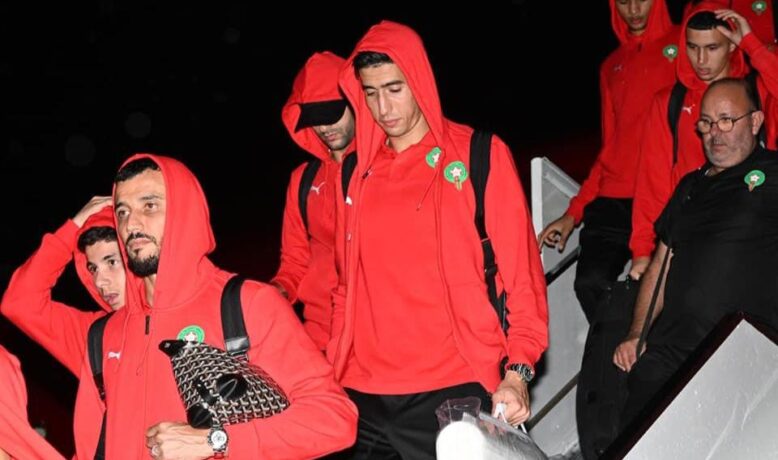 المنتخب المغربي يحط الرحال بتنزاينا