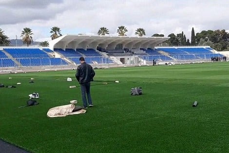 ملعب تستفيد منه 3 أندية بالدوري الاحترافي يعود إلى نشاطه نهاية الشهر الجاري