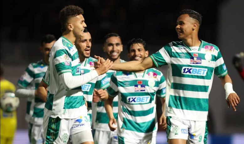 تداريب انفرادية للاعب الرجاء الرياضي