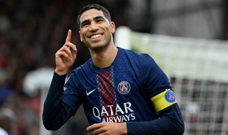 باريس سان جيرمان يزف خبرا سارا بخصوص أشرف حكيمي