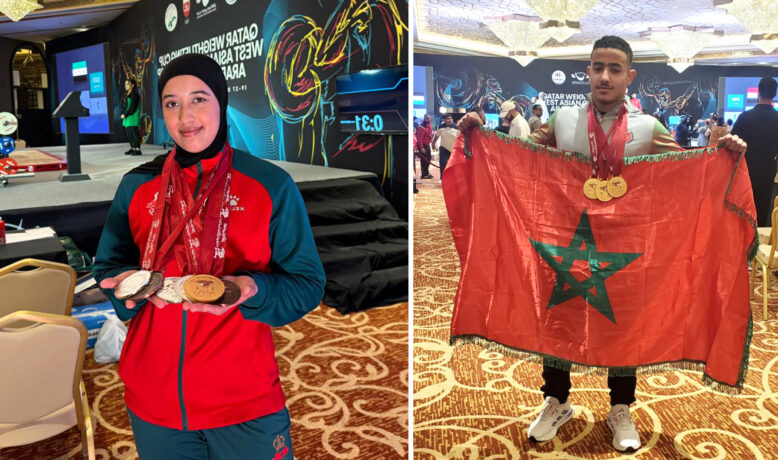 المنتخب الوطني لرفع الأثقال ينتزع 12 ميدالية في بداية البطولة العربية بالدوحة …