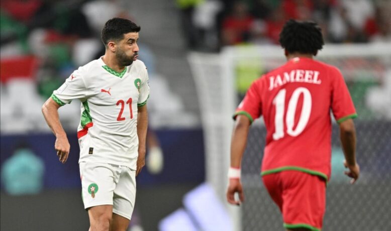 التعادل السلبي يحسم مباراة المنتخب المغربي أمام عمان
