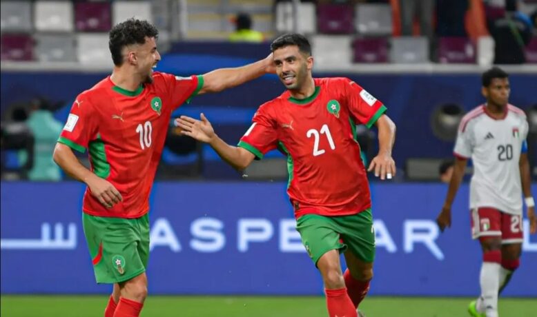 المنتخب المغربي يعبر الإمارات بثلاثية نظيفة ويبلغ نهائي كأس العرب