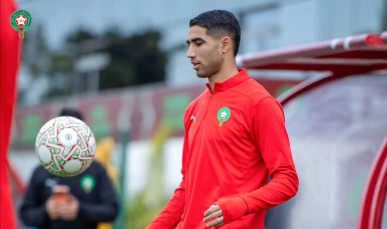 حكيمي: نرغب بالتتويج بالكان وقرار مشاركتي أمام جزر القمر بيد المدرب