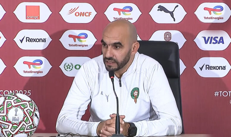 الركراكي: وصول المغرب للنهائي ثمرة تطور الكرة المغربية ودعم الجماهير سيكون مفتاح الفوز أمام السنغال