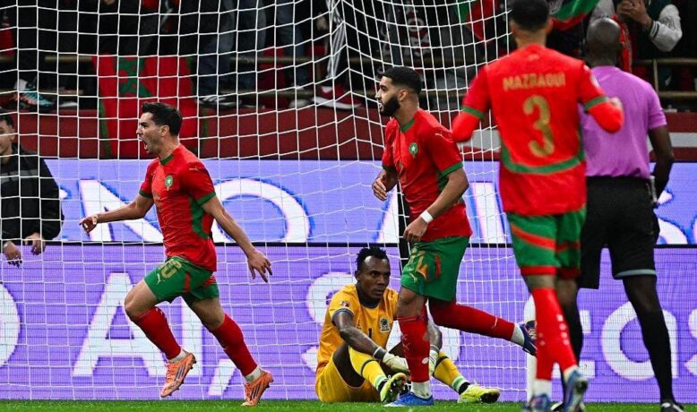 المنتخب المغربي يتجاوز تنزانيا بهدف نظيف ويعبر إلى ربع نهائي الكان