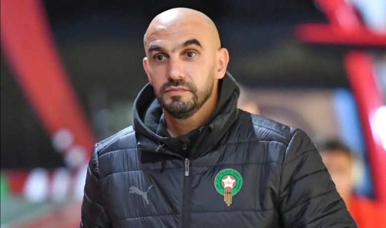 الجامعة الملكية المغربية لكرة القدم تنفي شائعات استقالة وليد الركراكي من تدريب المنتخب الوطني