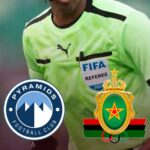 الكاف يعلن حكام قمة الجيش الملكي وبيراميدز في ربع نهائي دوري الأبطال